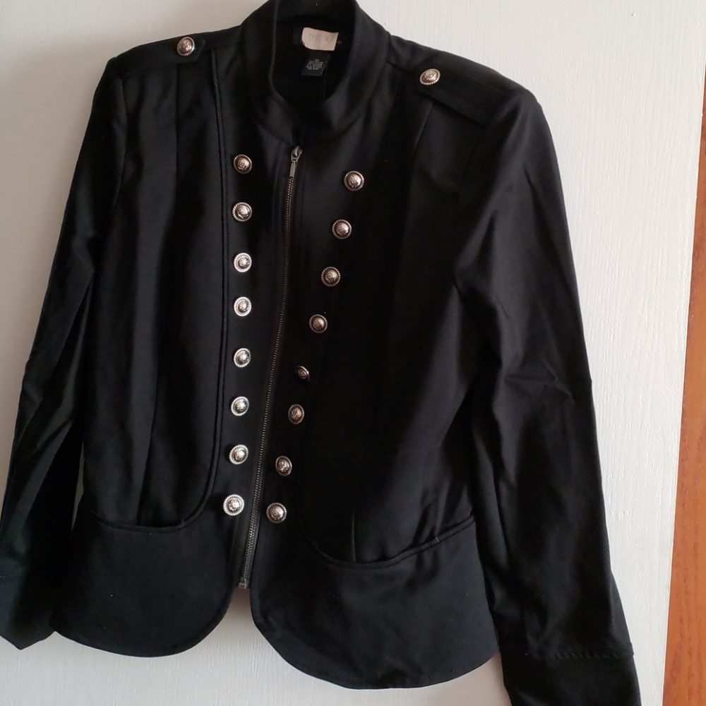 DEAL! Jacket with multi silver button detail